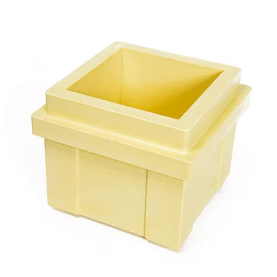 Cubettiera in poliuretano per provino cemento 15 x 15 x 15 cm