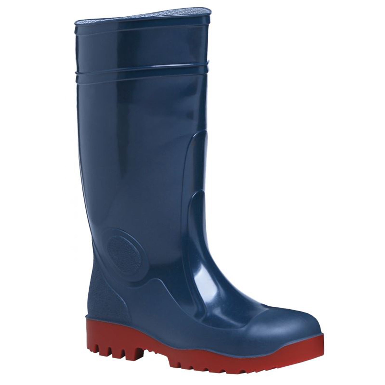 Stivali da lavoro in PVC impermeabile antinfortunistici con puntale in acciaio