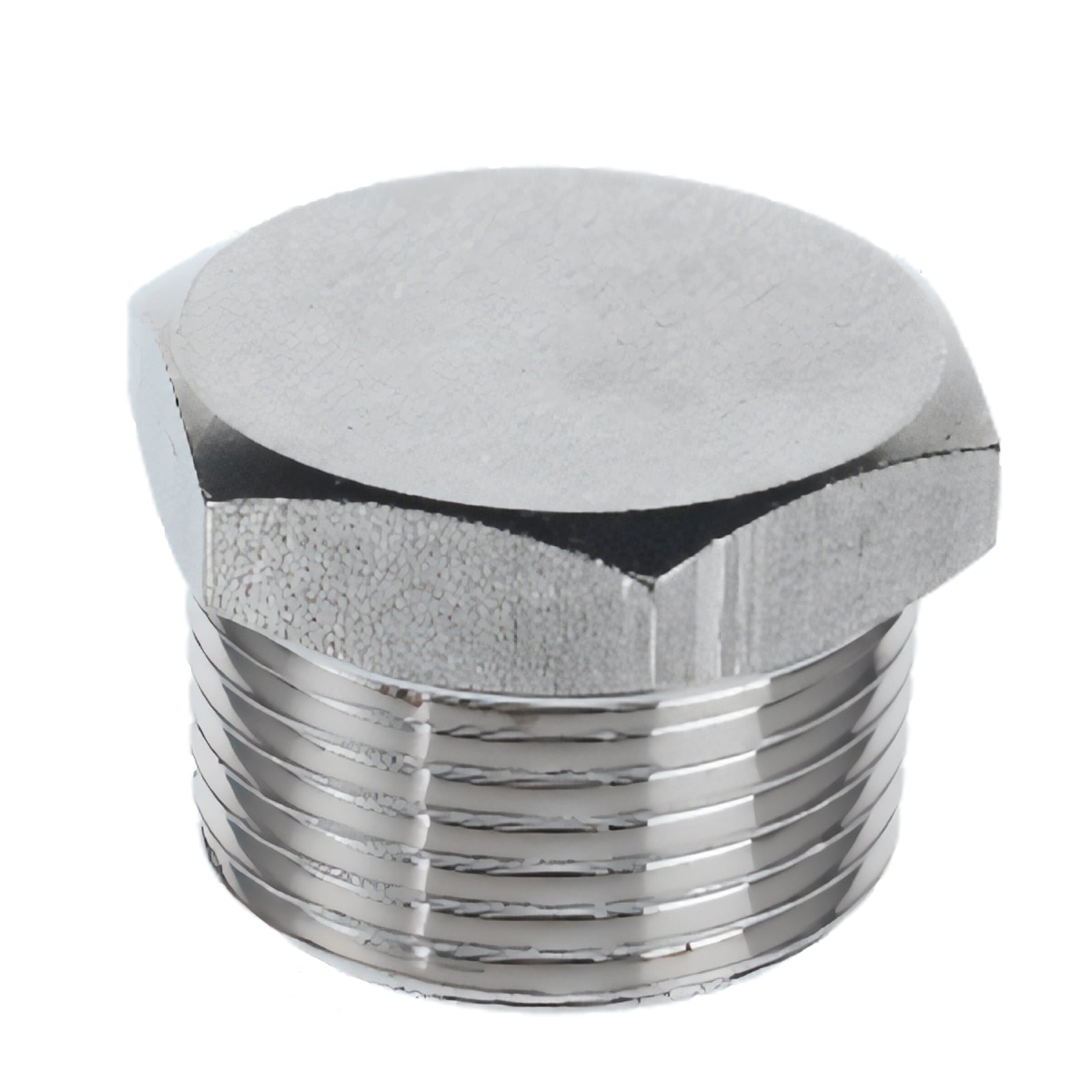 Raccordo tappo esagonale filettato maschio in acciaio zincato per irrigazione