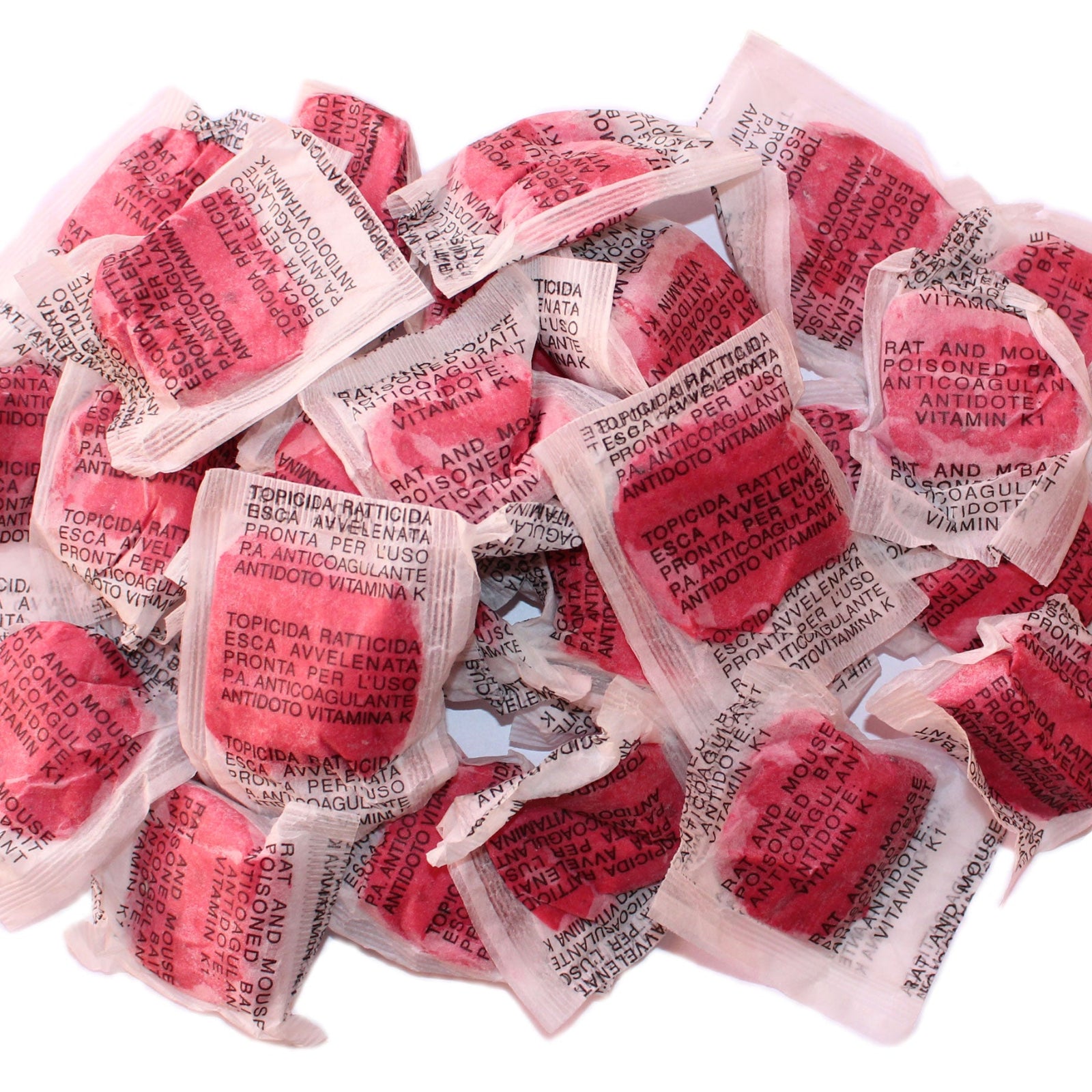 Esca topicida "Munir Forte pasta" bocconi per topi, ratti e arvicole veleno rodenticida