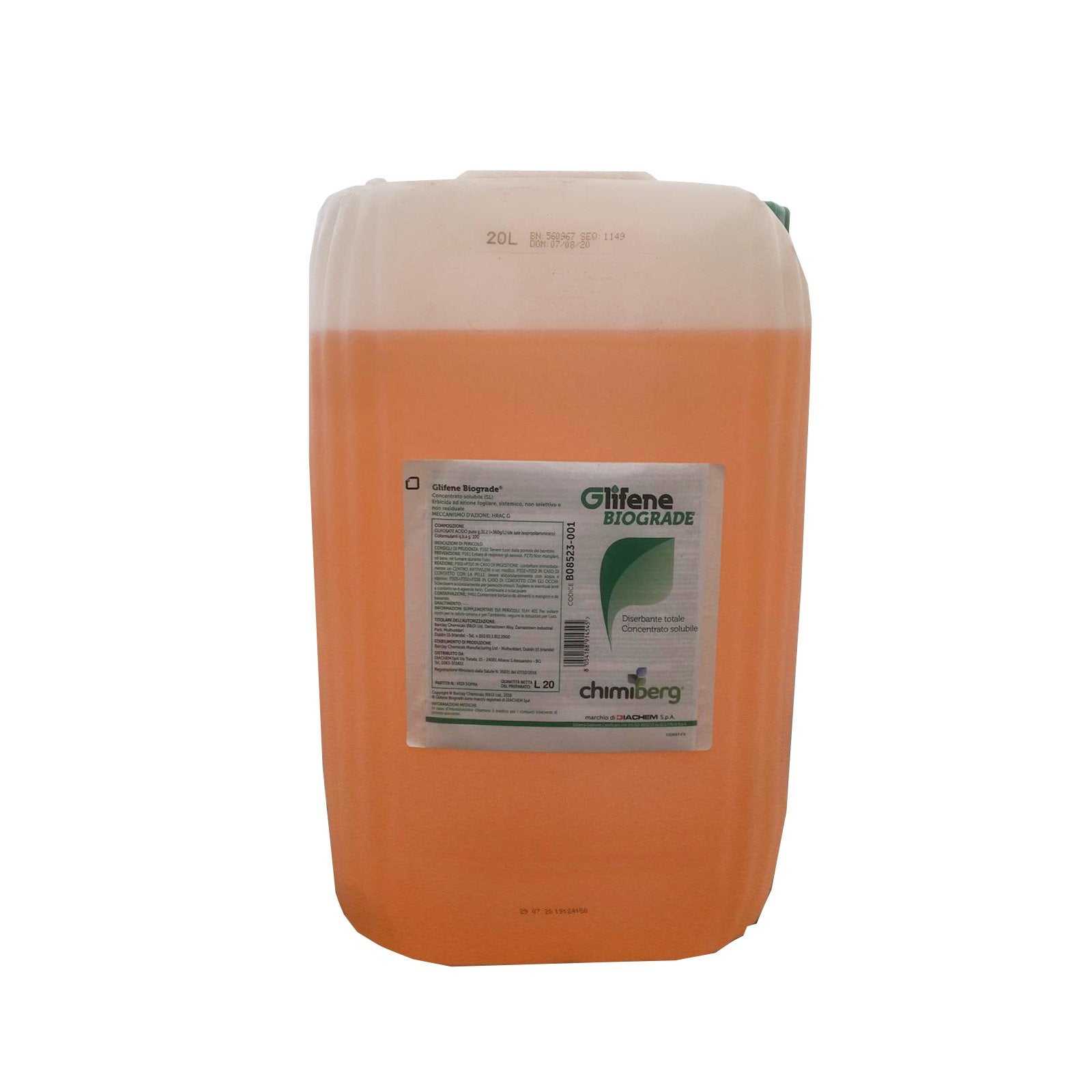 Diserbante totale "Premium top" erbicida Glifosate puro 360, sistemico