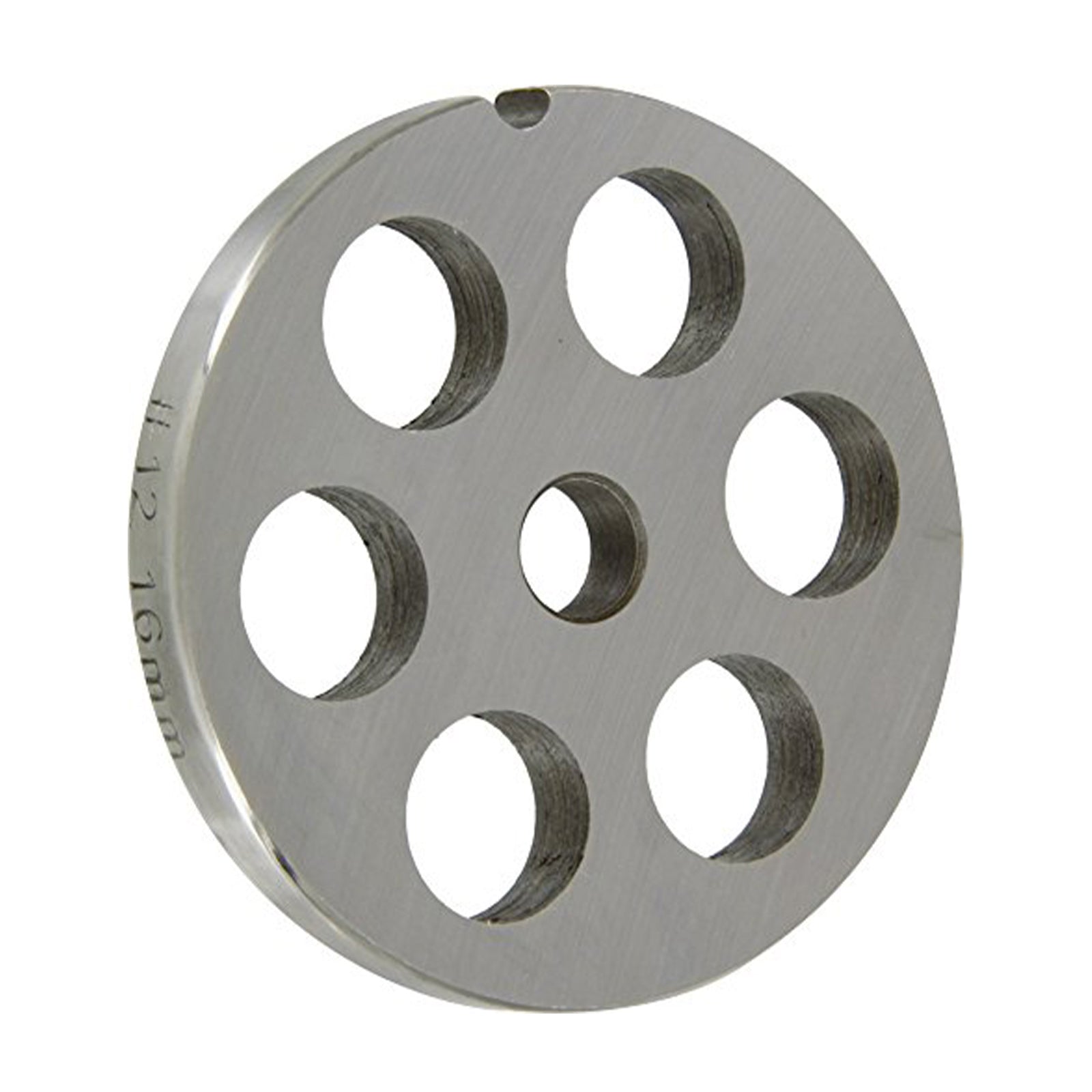 Piastra "Professionale" per Tritacarne numero 12 "Reber" in acciaio temperato