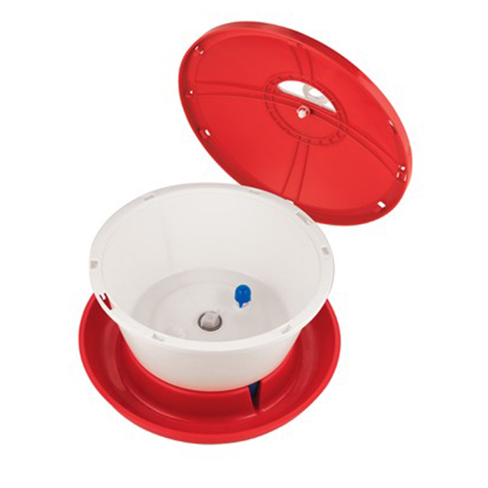 Abbeveratoio per polli a sifone da appendere "Rapid Clean" in Polipropilene