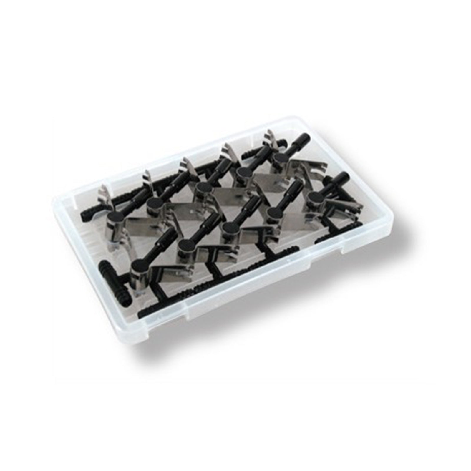 Abbeveratoio a goccia per conigli antiroditore con molla e innesto tee Ø 10/7