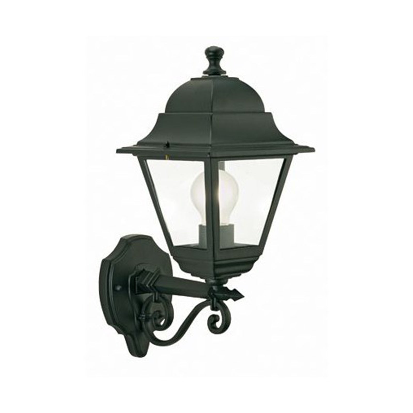 Lanterna da parete "Quadrata" lampada da esterno in alluminio 100 w