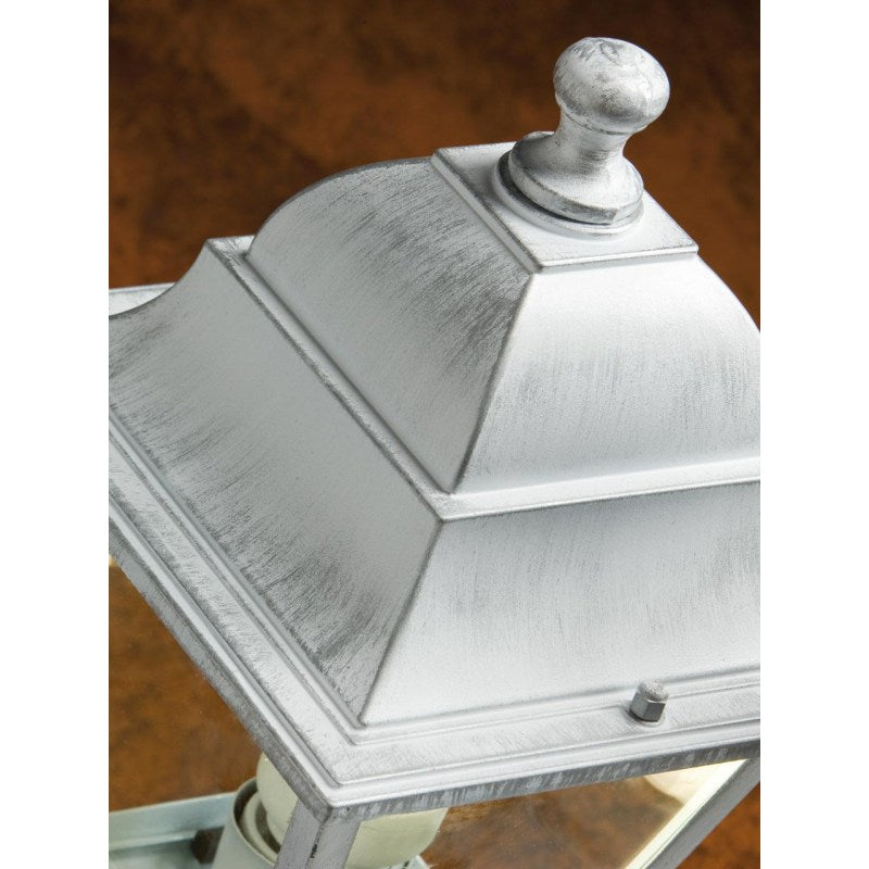 Lanterna con catena "Old" lampada da esterno in alluminio anticato 60 w