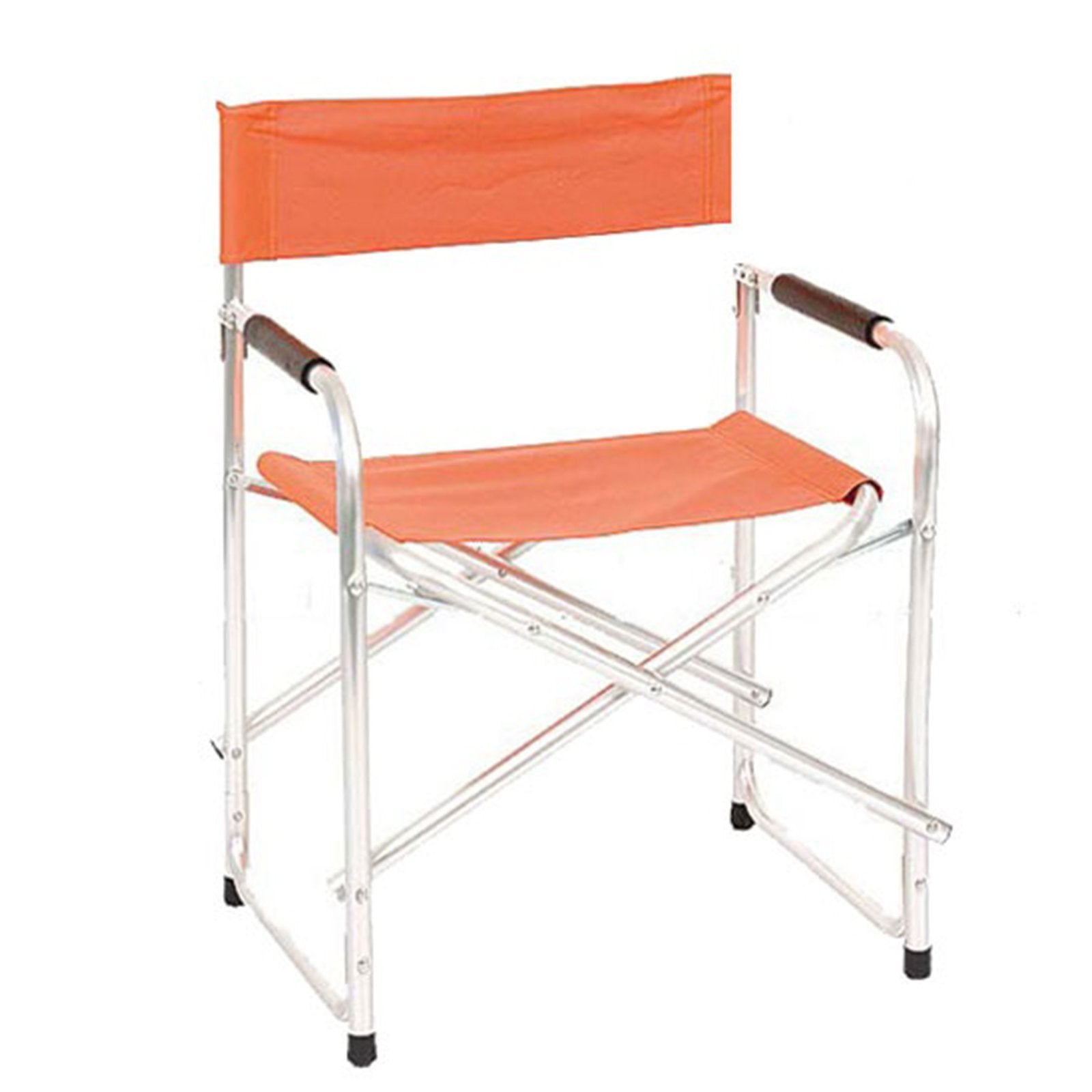 Sedia regista pieghevole in alluminio poltrona da mare, spiaggia e campeggio in tessuto