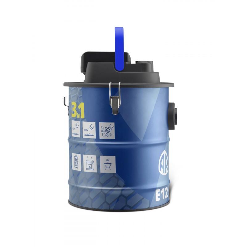 Aspiracenere Annovi Reverberi a batteria 18 v "E12B", pulizia stufa e camino a legna e pellets