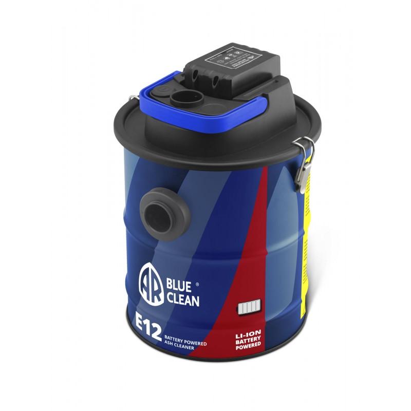 Aspiracenere Annovi Reverberi a batteria 18 v "E12B", pulizia stufa e camino a legna e pellets