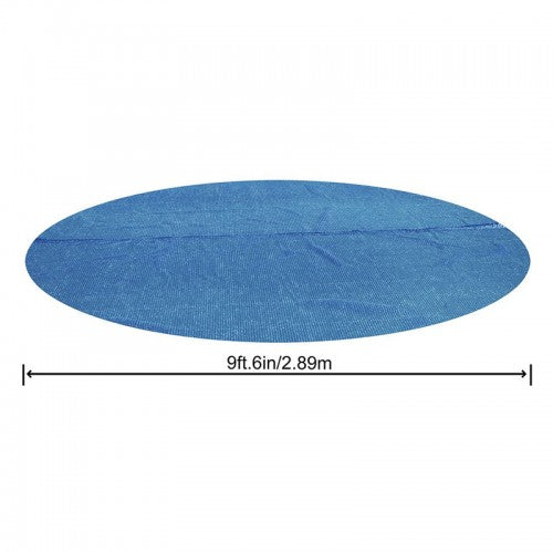 Telo galleggiante solare copertura termica per piscina tonda Ø 305 cm