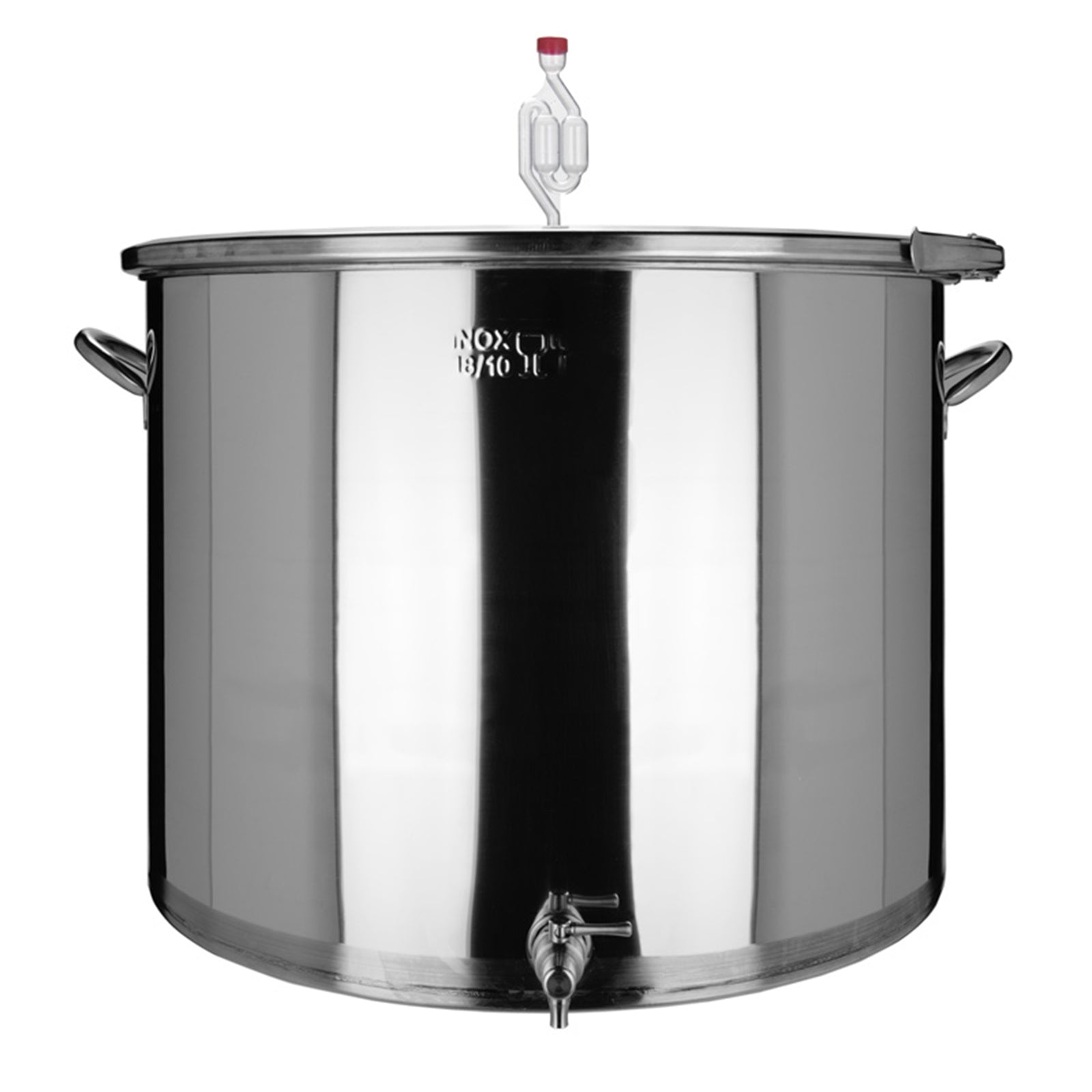 Bollitore in acciaio inox professionale per preparazione birra artigianale con tappo Fermentatore