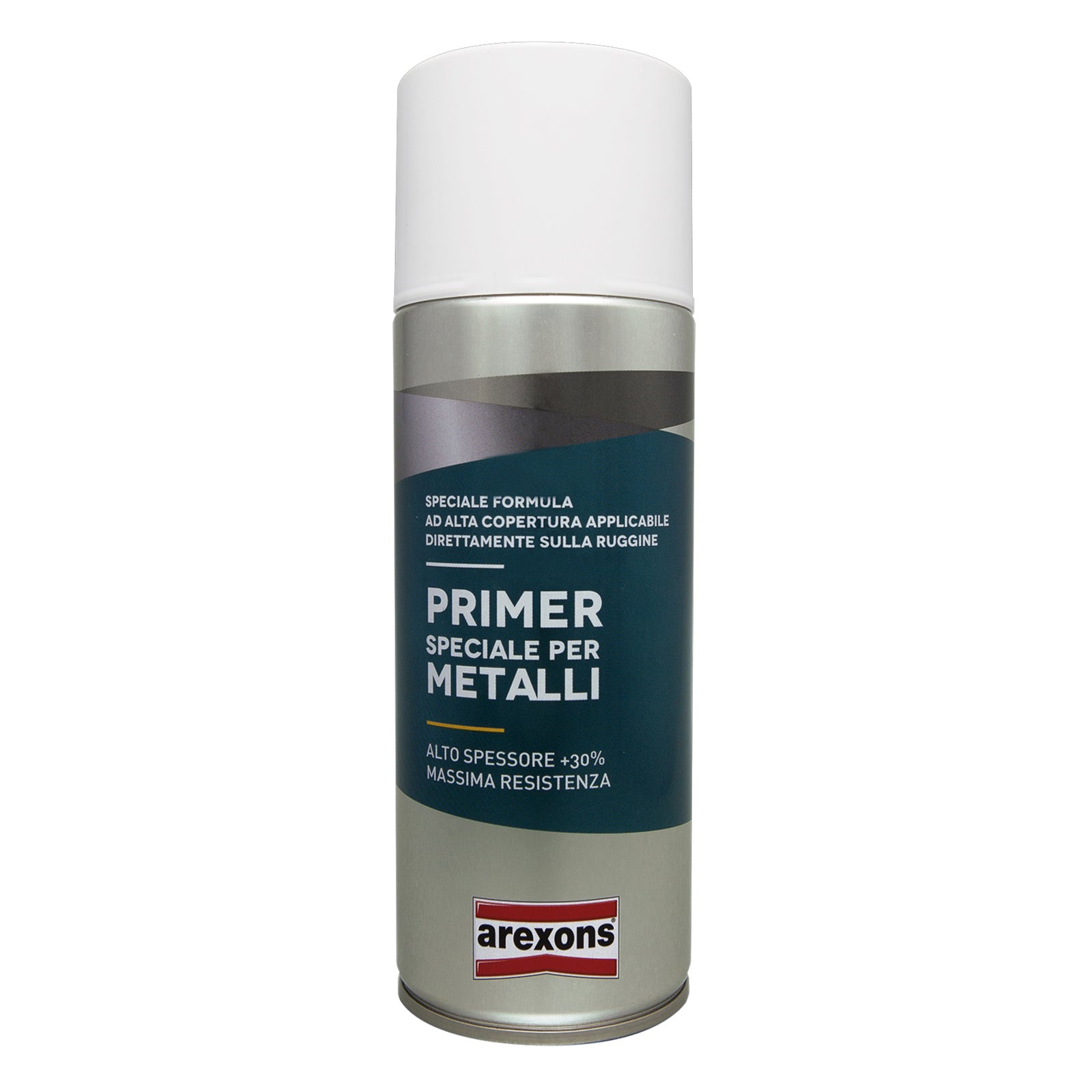 Smalto spray primer per metalli, adatto per il trattamento e la preparazione di superfici