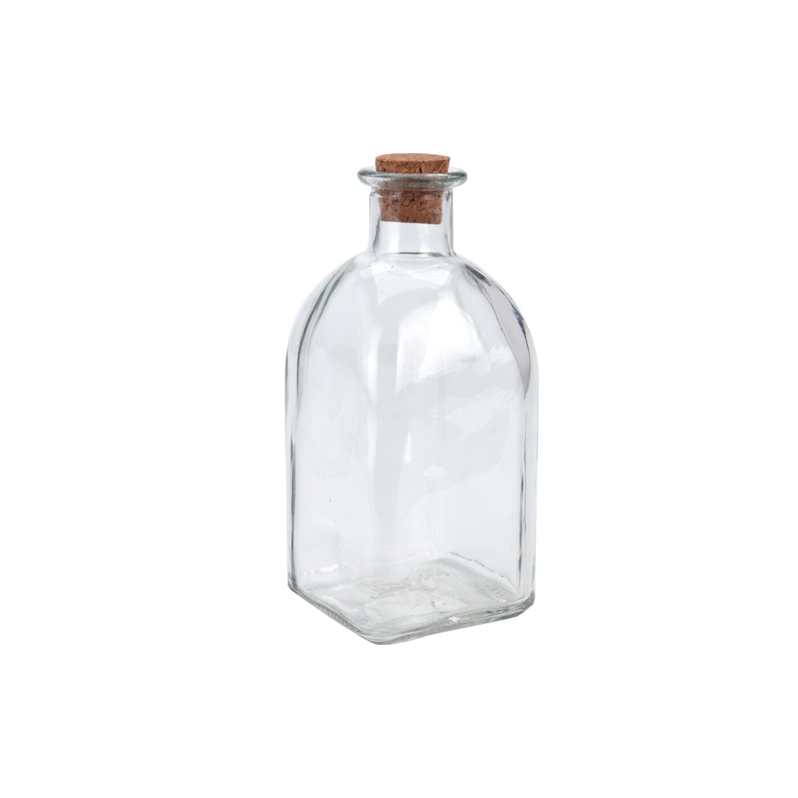 Bottiglia in vetro per conservazioni con imboccatura a tappo di sughero