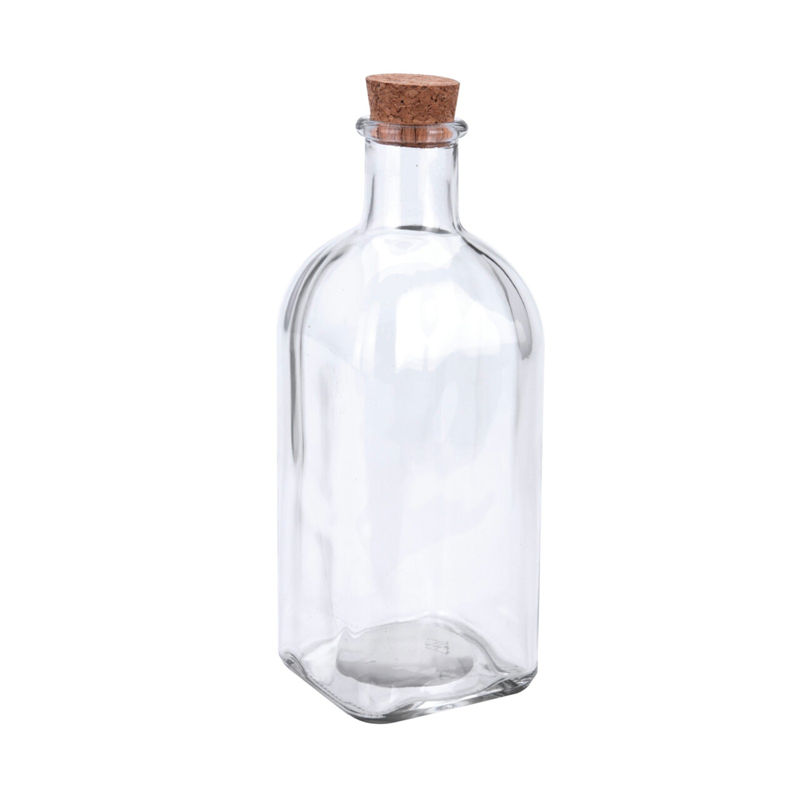 Bottiglia in vetro per conservazioni con imboccatura a tappo di sughero