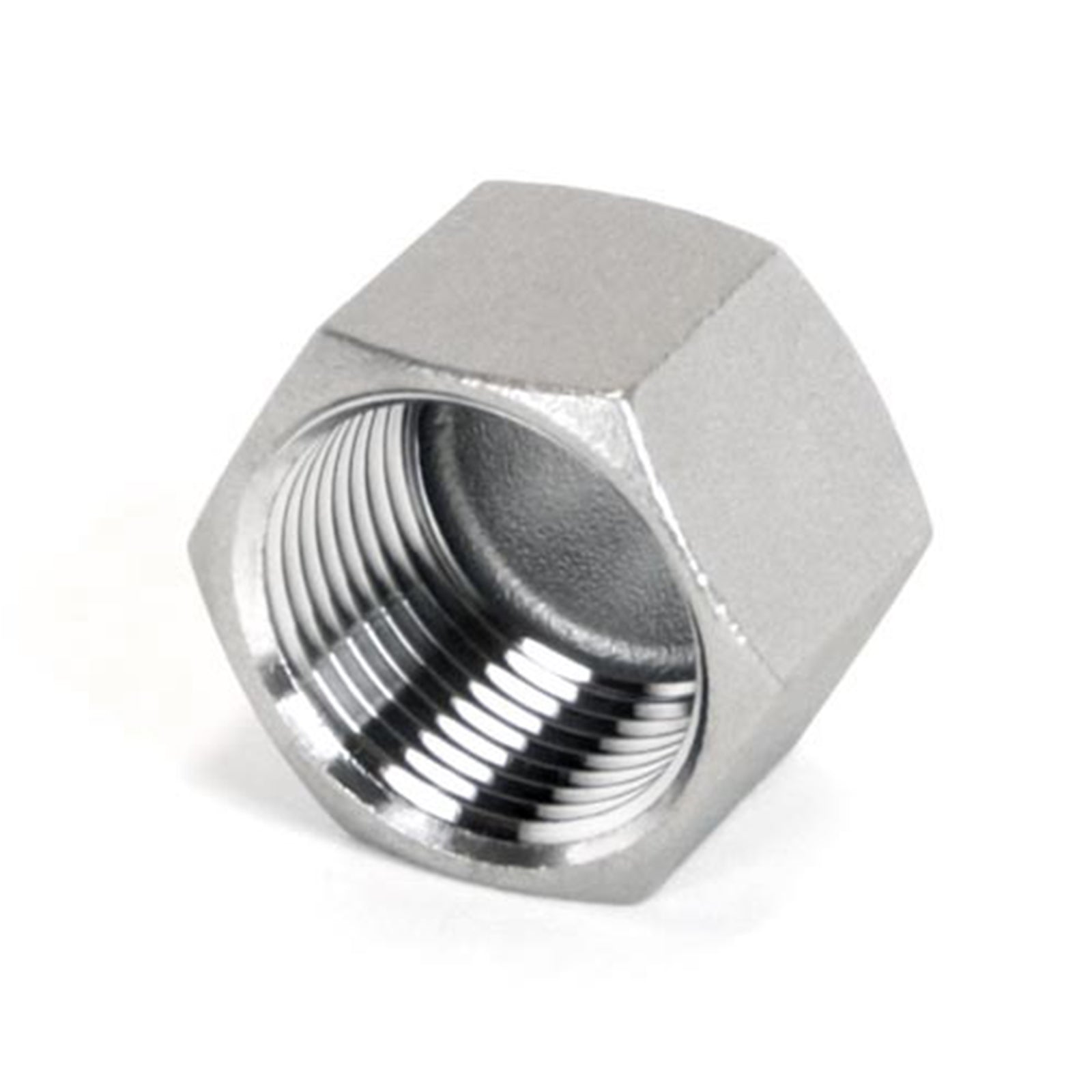 Calotta esagonale in acciaio zincato con filettatura per irrigazione