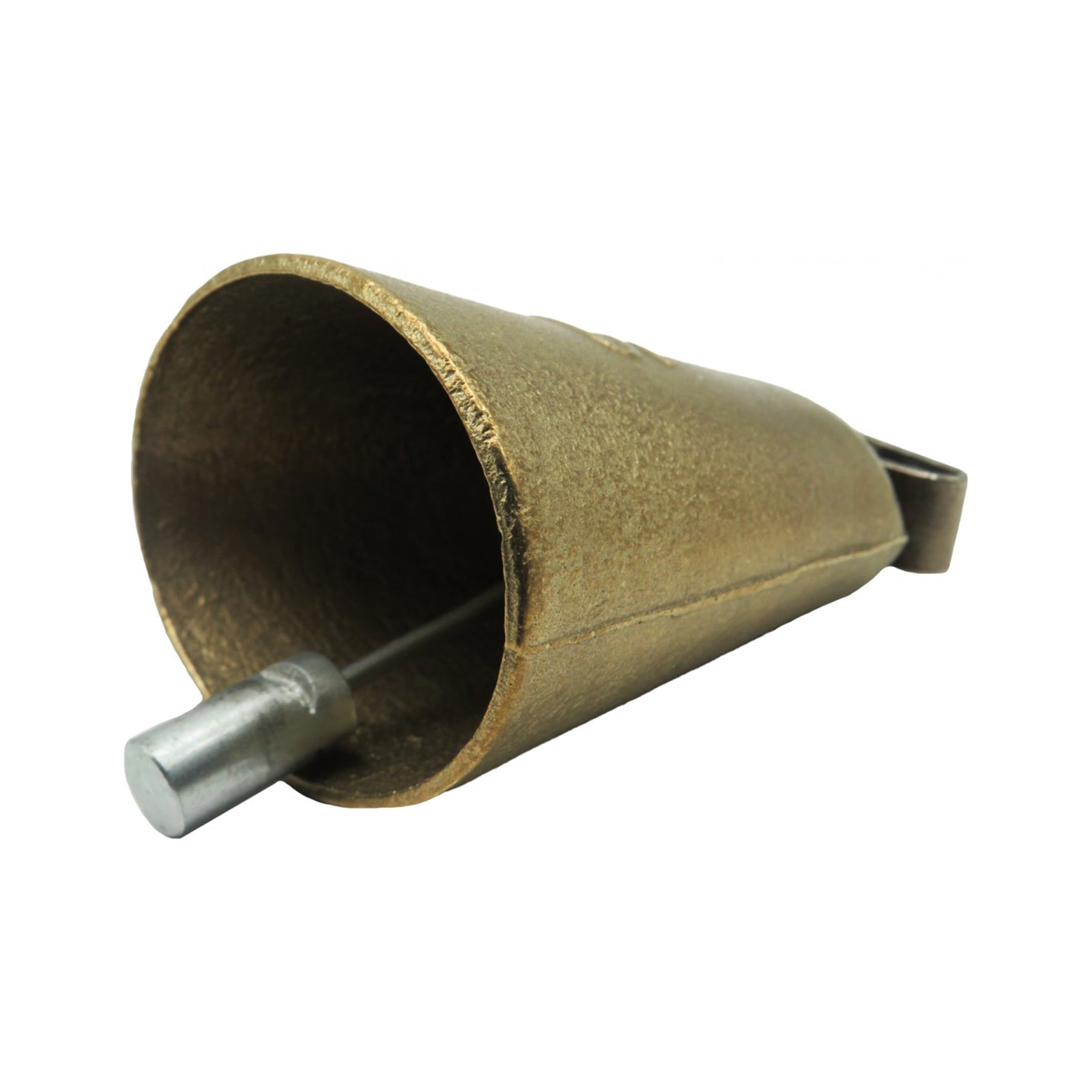 Campana in Ottone lucido con staffa da appendere per pecore e cani da caccia