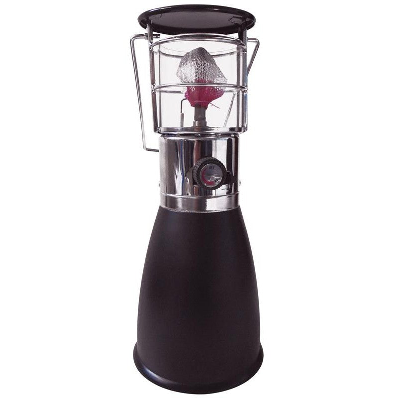 Lampada da campeggio a gas accensione elettrica "Piezo" h 35 cm