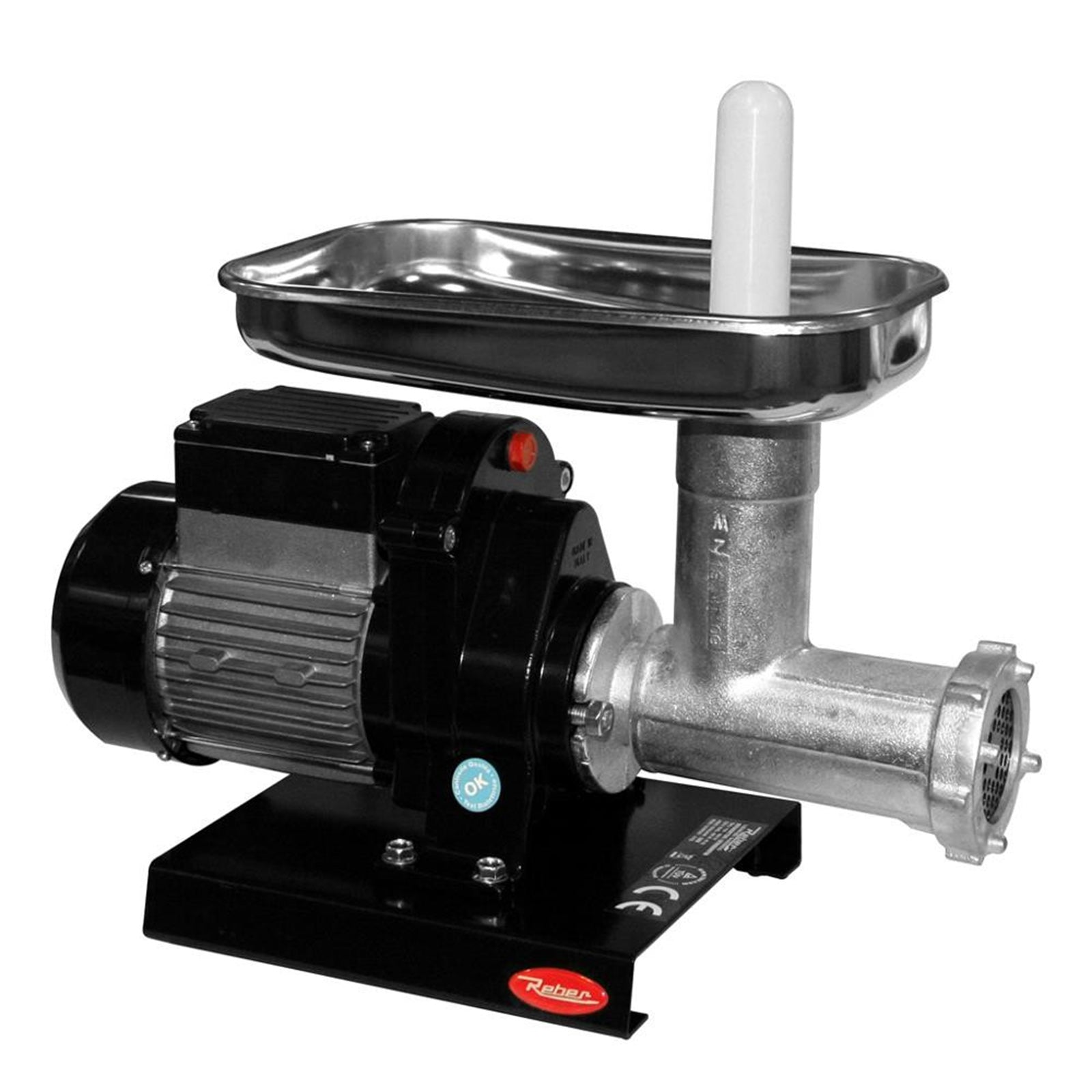 Tritacarne Acciaio Inox "Reber" dotato di Motore elettrico