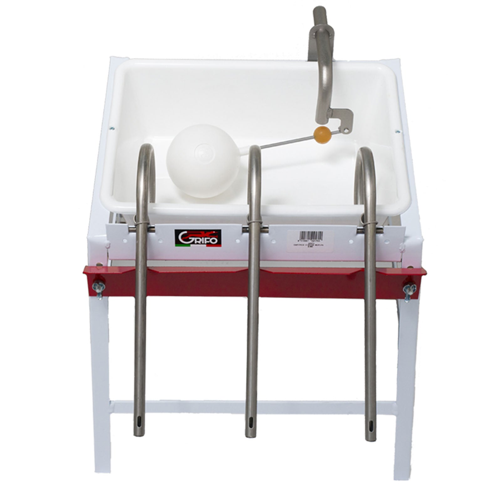 Riempitrice a vaschetta con sifoni in acciaio inox per bottiglie birra artigianale e vino