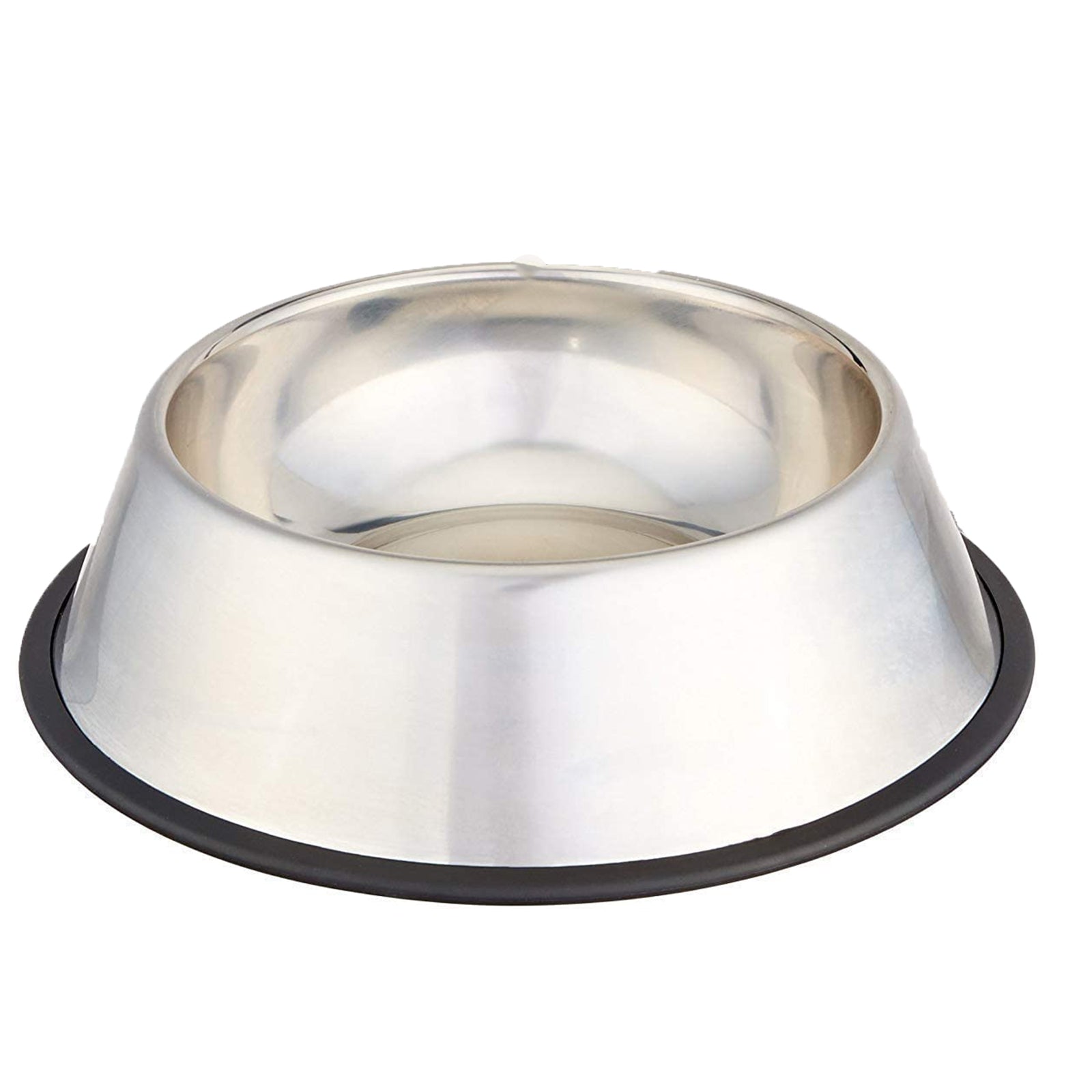 Ciotola per cani e gatti in acciaio inox con antiscivolo