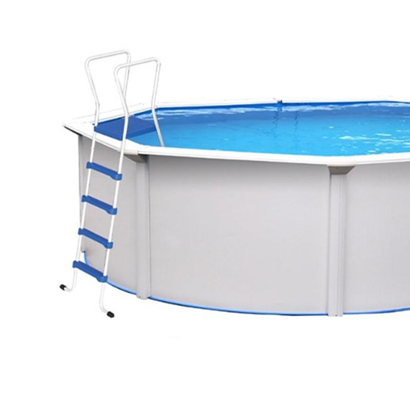 Piscina fuori terra rotonda in alluminio Steel PLUS - Ø 4,60 h.1,20 m