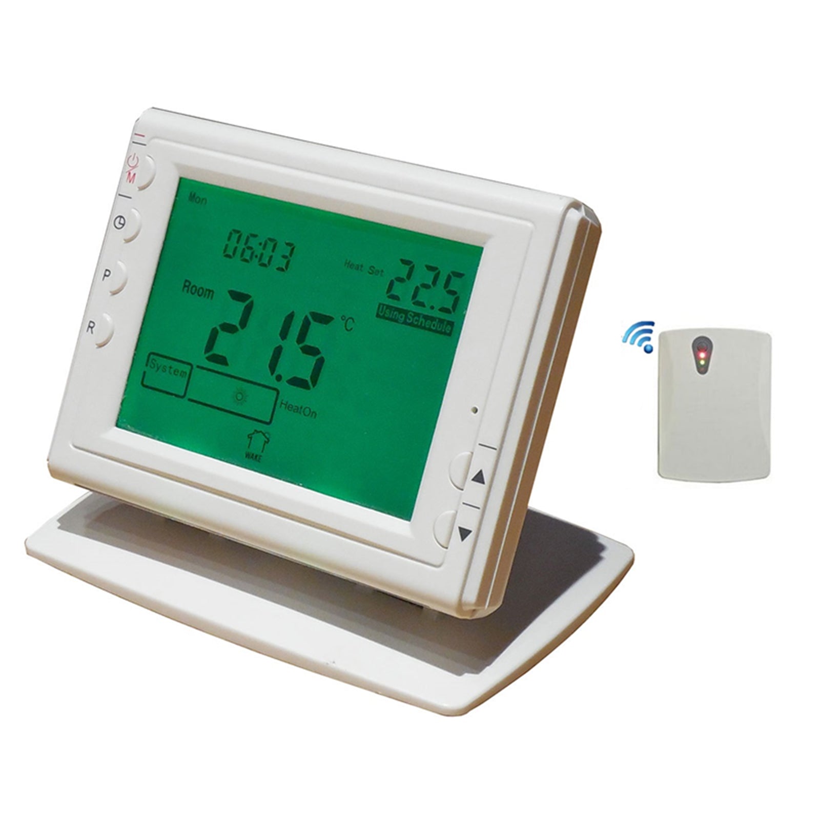 Crono termostato con display digitale programmatore wireless