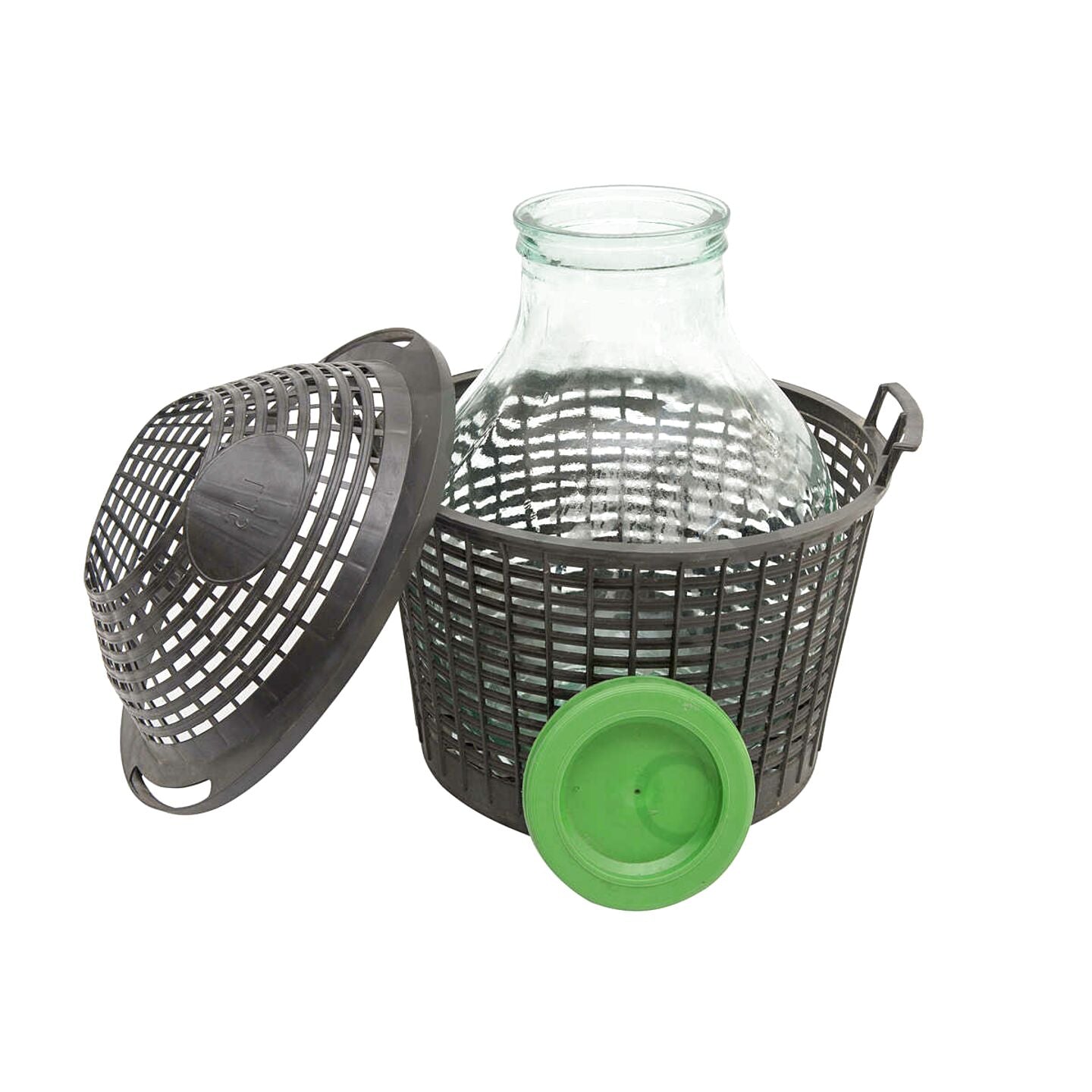 Tappi damigiane a bocca larga per vino in plastica alimentare Ø 140 mm 20 pezzi