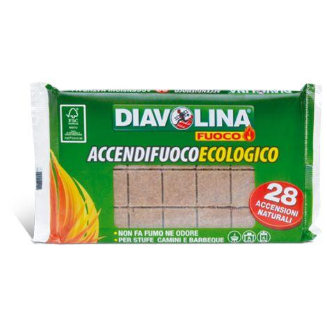 Accendifuoco Diavolina - 24 Confezioni Da 40 Cubetti Per Barbecue, Camini E Stufe - Foto 8