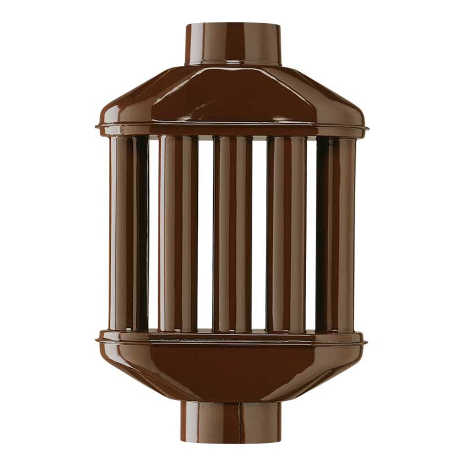 Diffusore di calore per stufa a legna con 8 elementi, scambiatore in acciaio smaltato