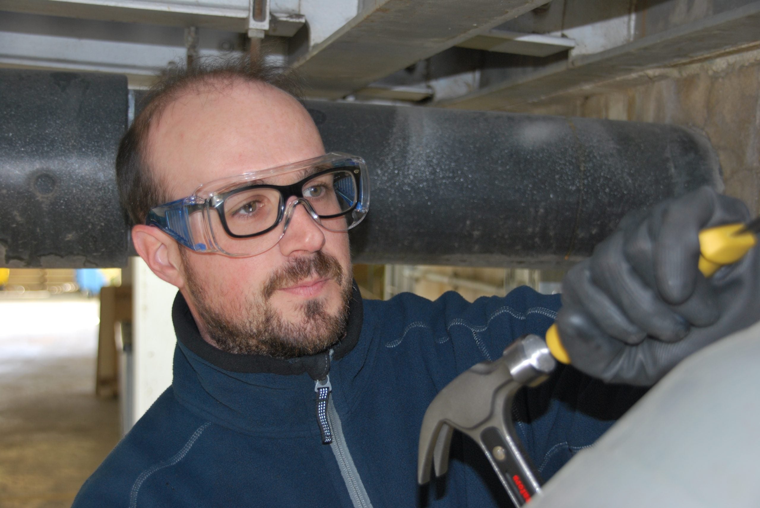 Occhiali da lavoro di protezione "Double Clear" con lenti in policarbonato Trasparenti