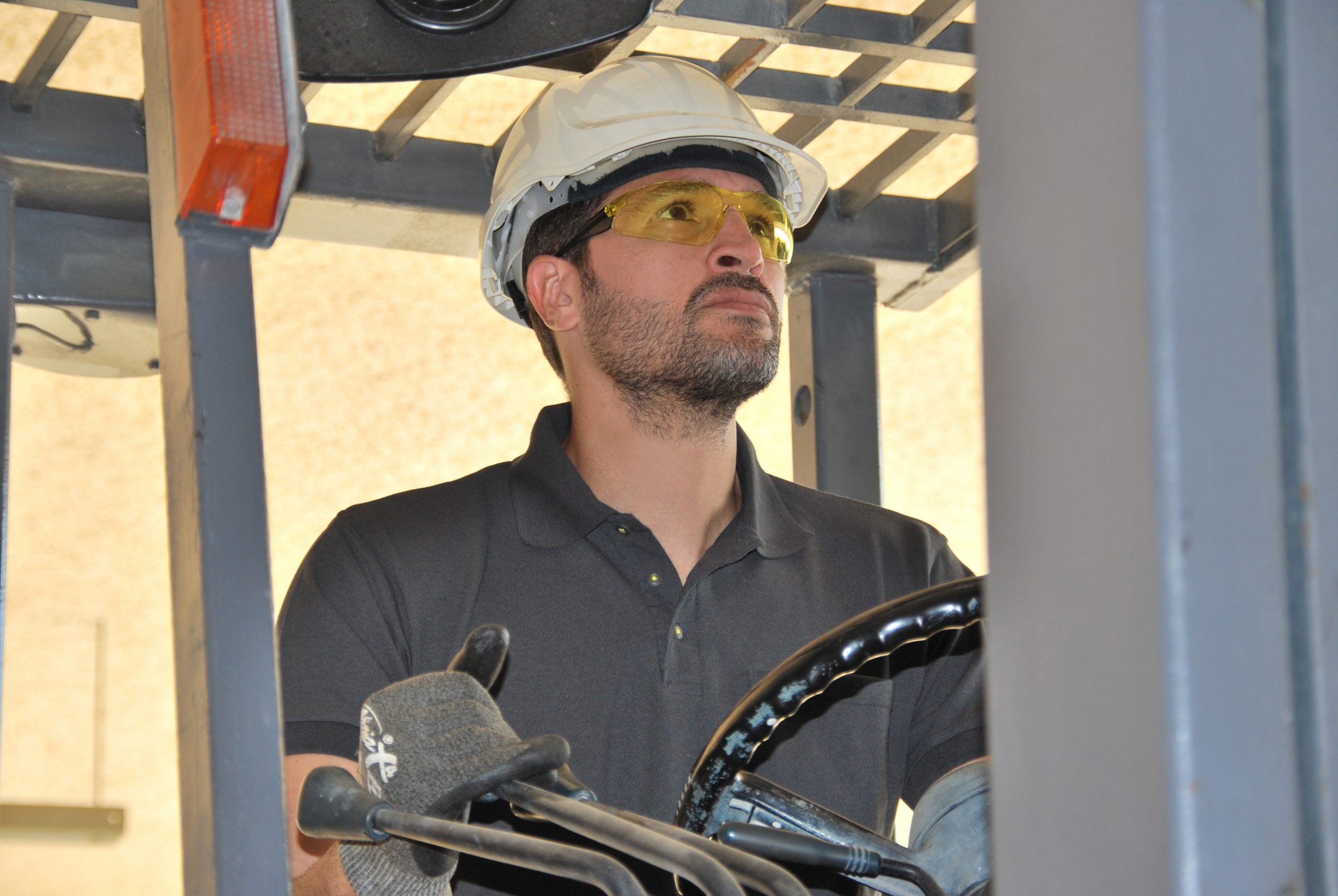 Occhiali da lavoro "Flash High Visibility" con lenti in policarbonato Gialle