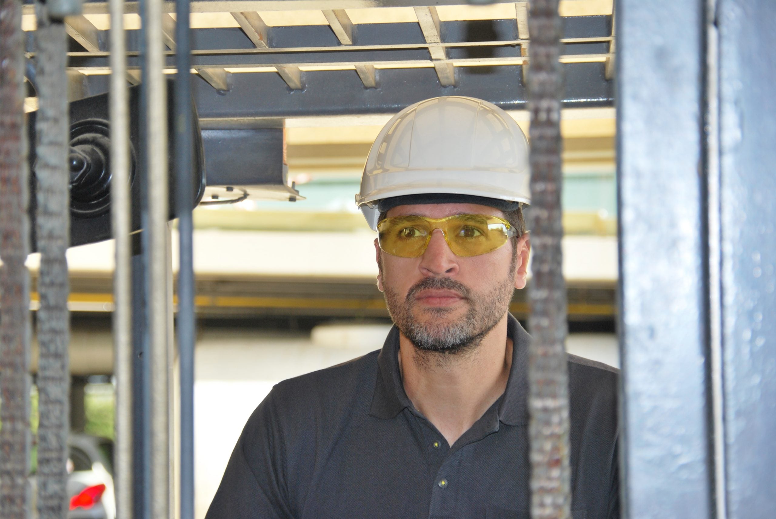 Occhiali da lavoro "Flash High Visibility" con lenti in policarbonato Gialle