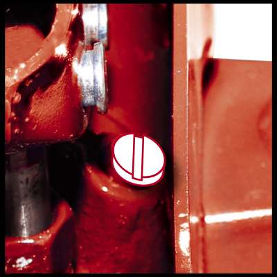 Cricchetto idraulico cric carrellabile con ruote e maniglia altezza max 33cm