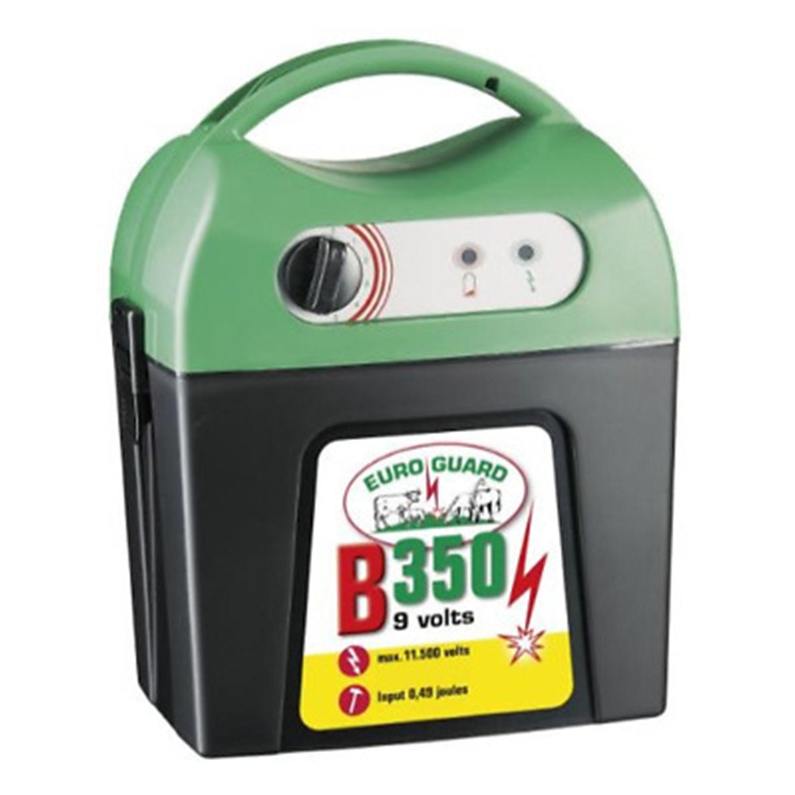 Elettrificatore recinto elettrico per Bovini ed Equini "B350" 9/12V