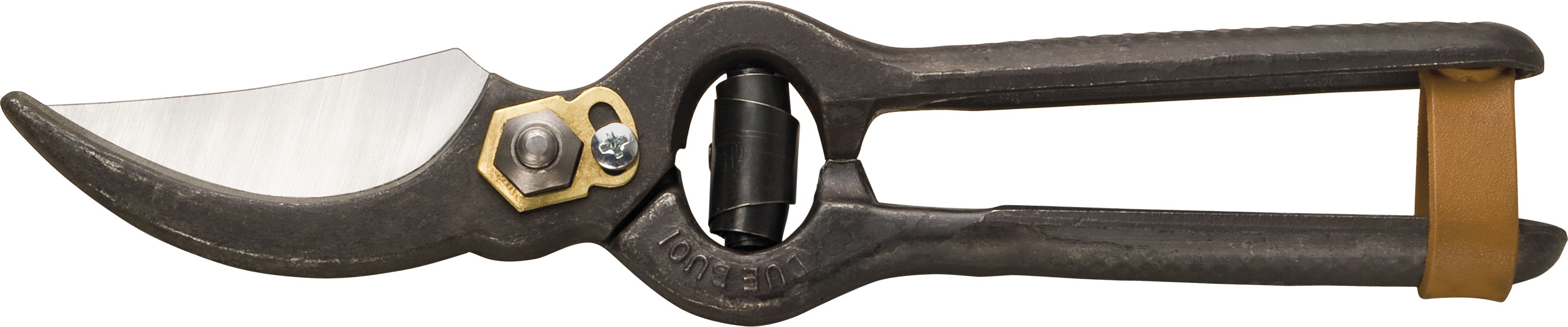 Forbici per potatura vigna in acciaio brunito professionali Due Buoi