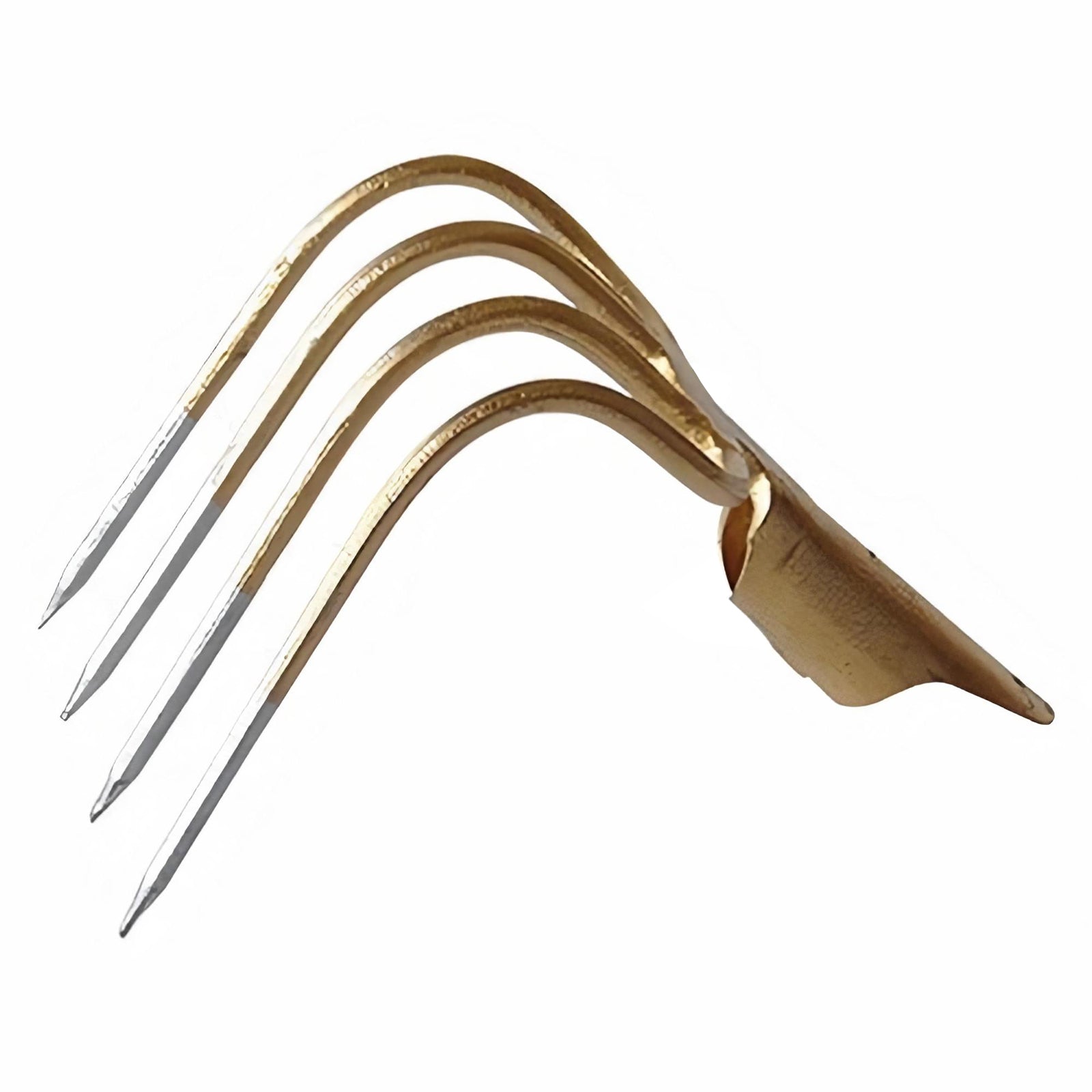 Forca in acciaio temperato per coltivazioni ed allevamenti con denti affilati