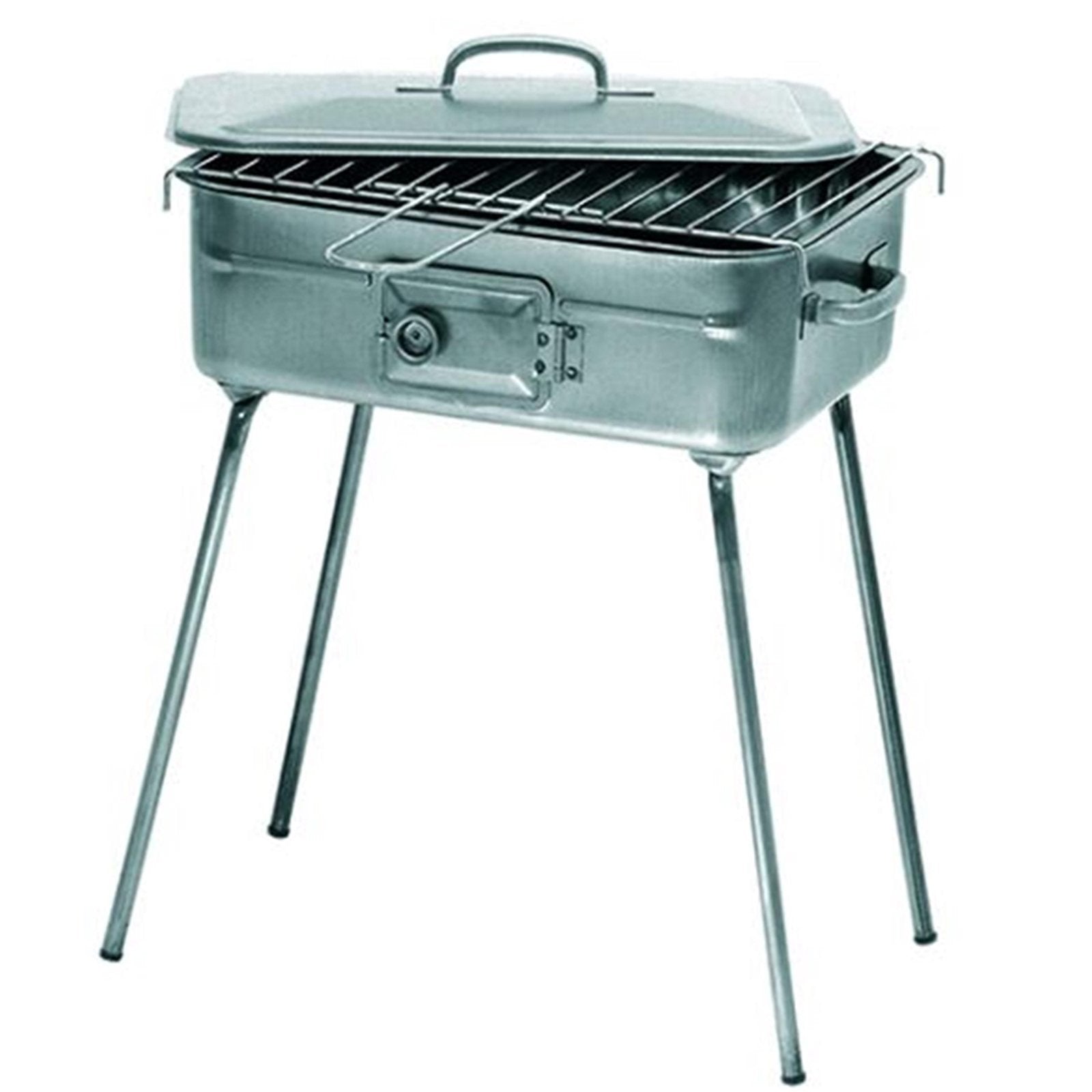 Fornello da barbecue da "Pic Nic" con griglia tappo piedini a carbonella per trasporto