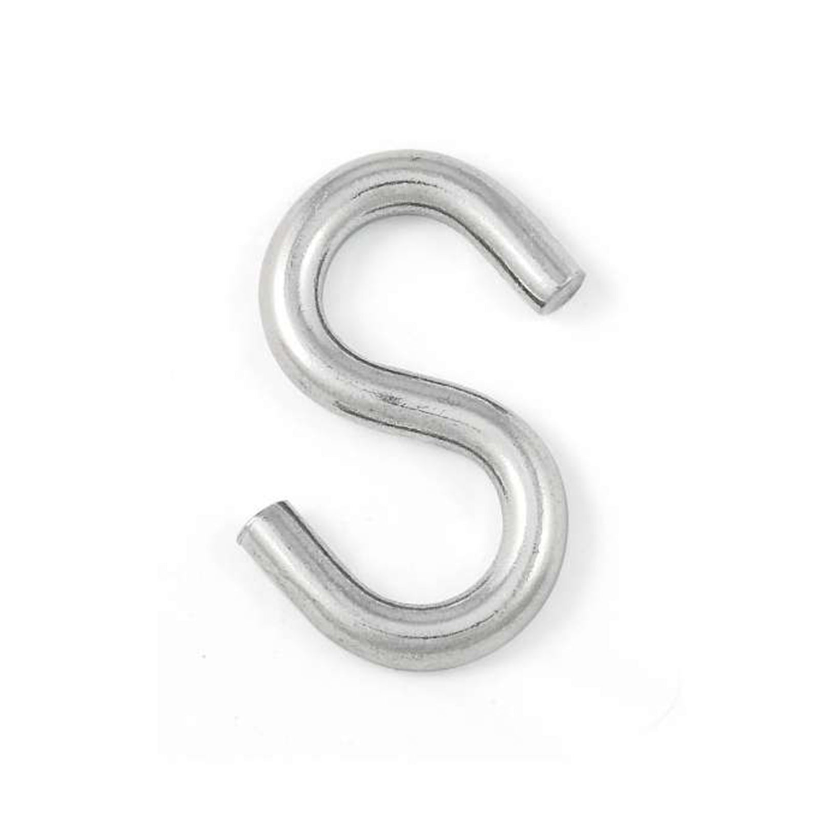 Gancio in acciaio zincato ad "S" per collegare la catena al guinzaglio