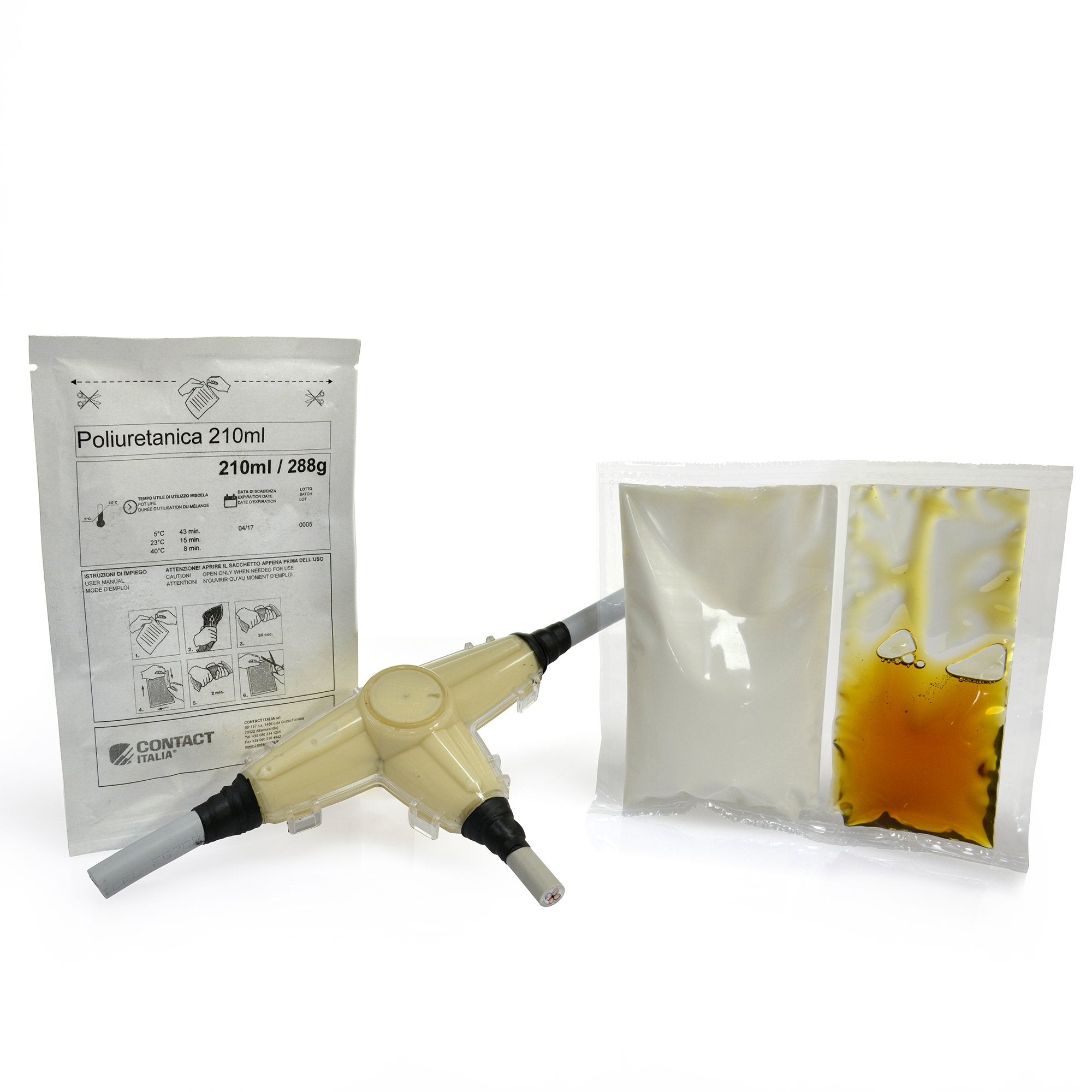 Resina Poliuretanica per isolamento elettrico e protezione meccanica