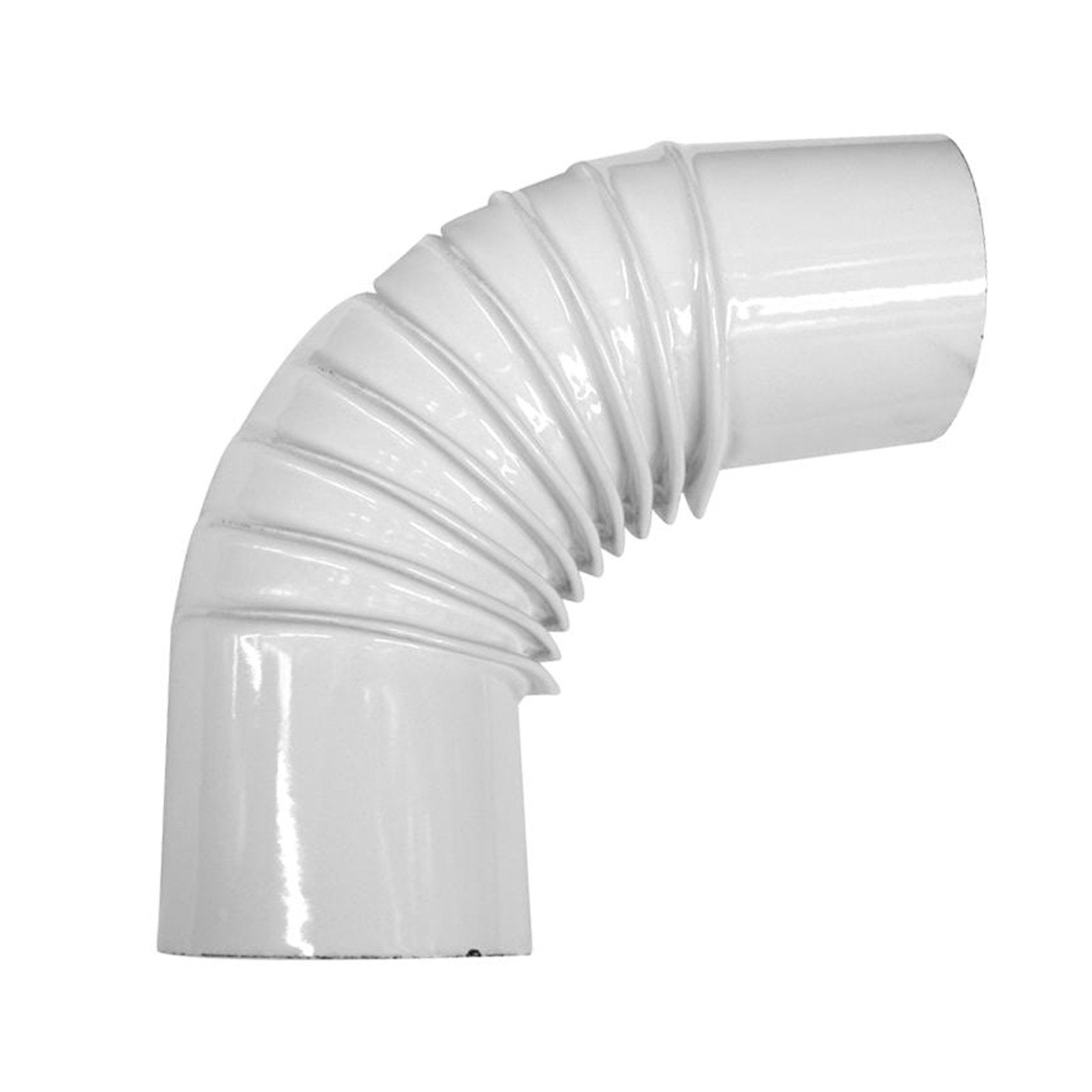 Curva a gomito per canna fumaria stufa a legna in lamiera di acciaio porcellanato