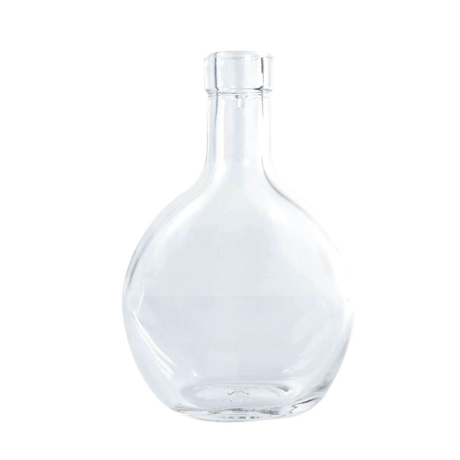 Bottiglia per distillati e liquori in vetro modello "Anforif" da 200 mL