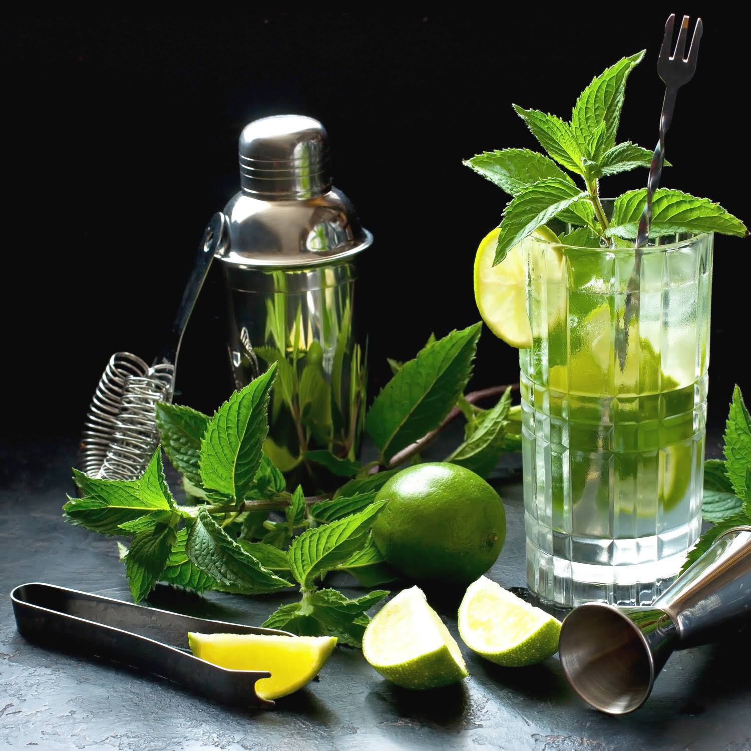 Set bartender 7 pezzi Shaker per cocktail idea regalo per barman