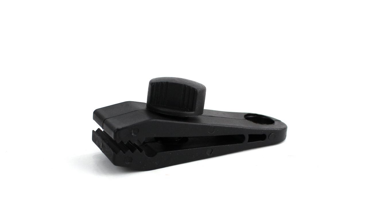 Occhielli a pinza per teli e reti di copertura in polietilene 4 pezzi