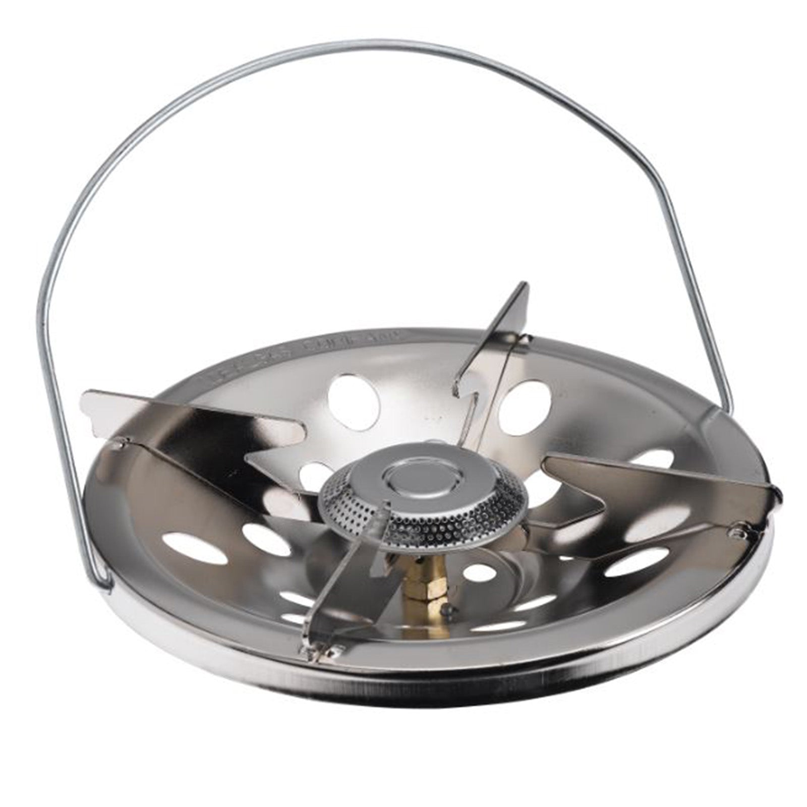 Fornello Da Campeggio Fornellino Bruciatore Avvitabile In Acciaio Inox | Per Bombole Campeggio | UNIVERSALE Bruciatore Inox Per Bombola