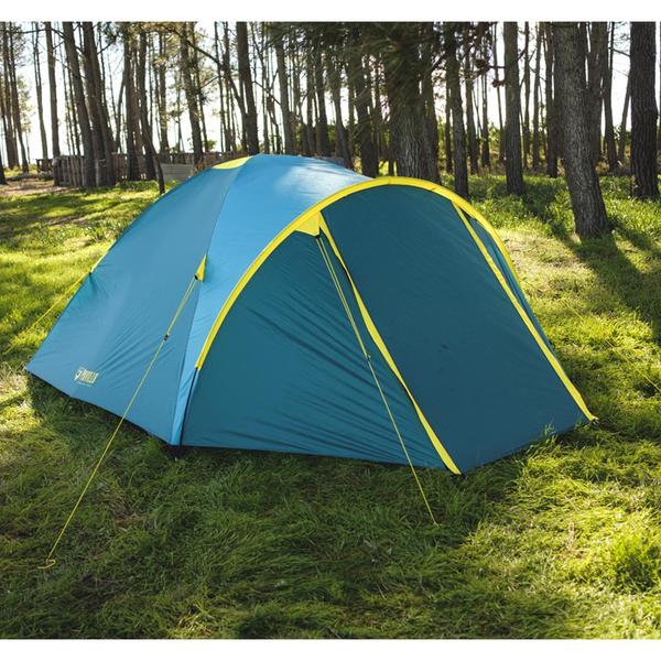 Tenda da campeggio 4 posti "Active Ridge" con zanzariera e doppio telo