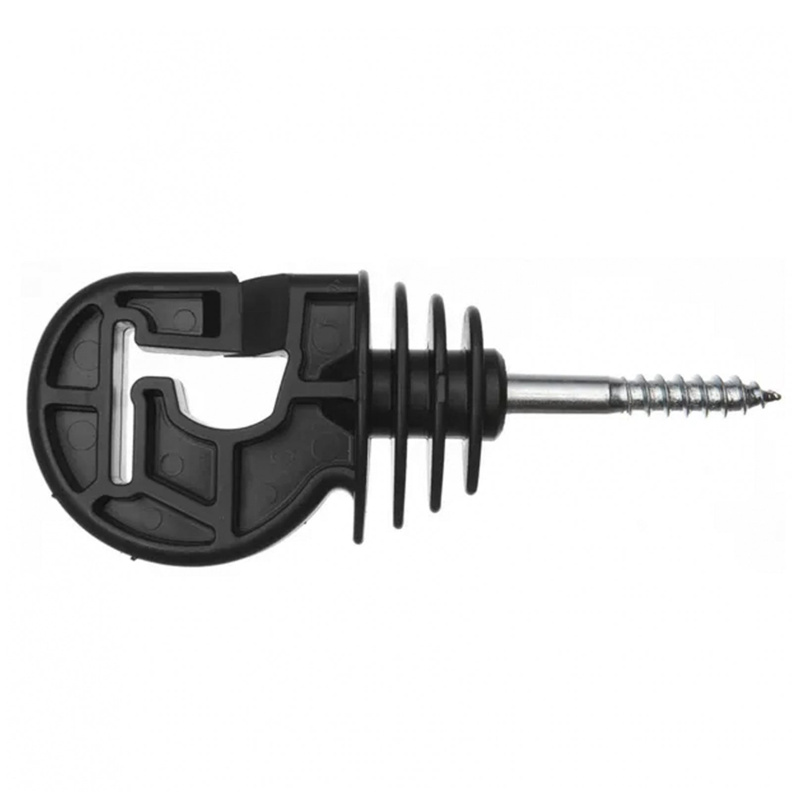 Isolatori a vite per pali in legno "Premium" recinto elettrico per Mucche e Cavalli 25 pezzi