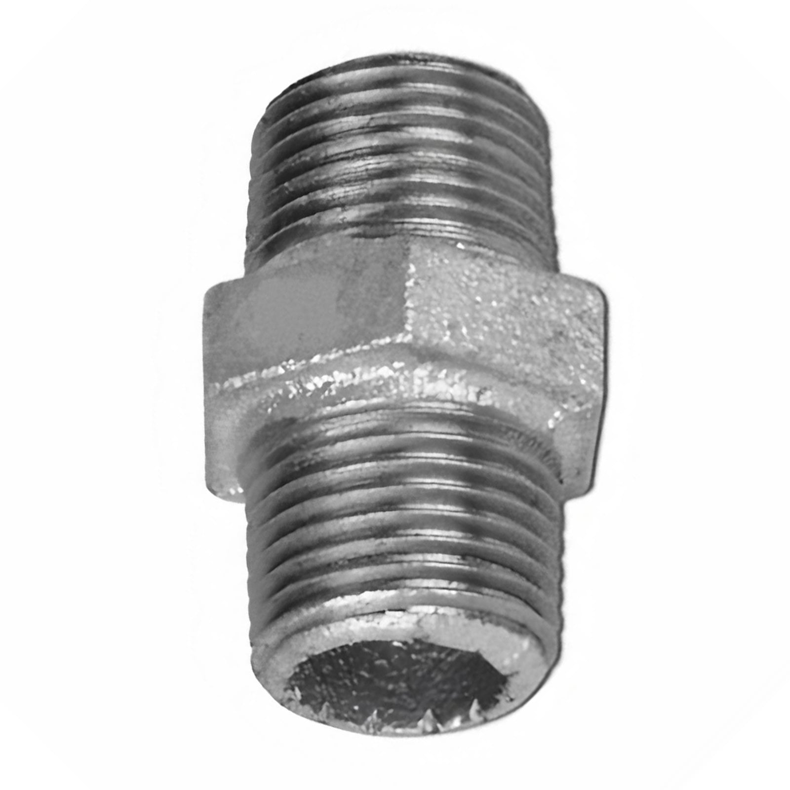 Nipplo in ghisa zincata malleabile per irrigazione e giardinaggio