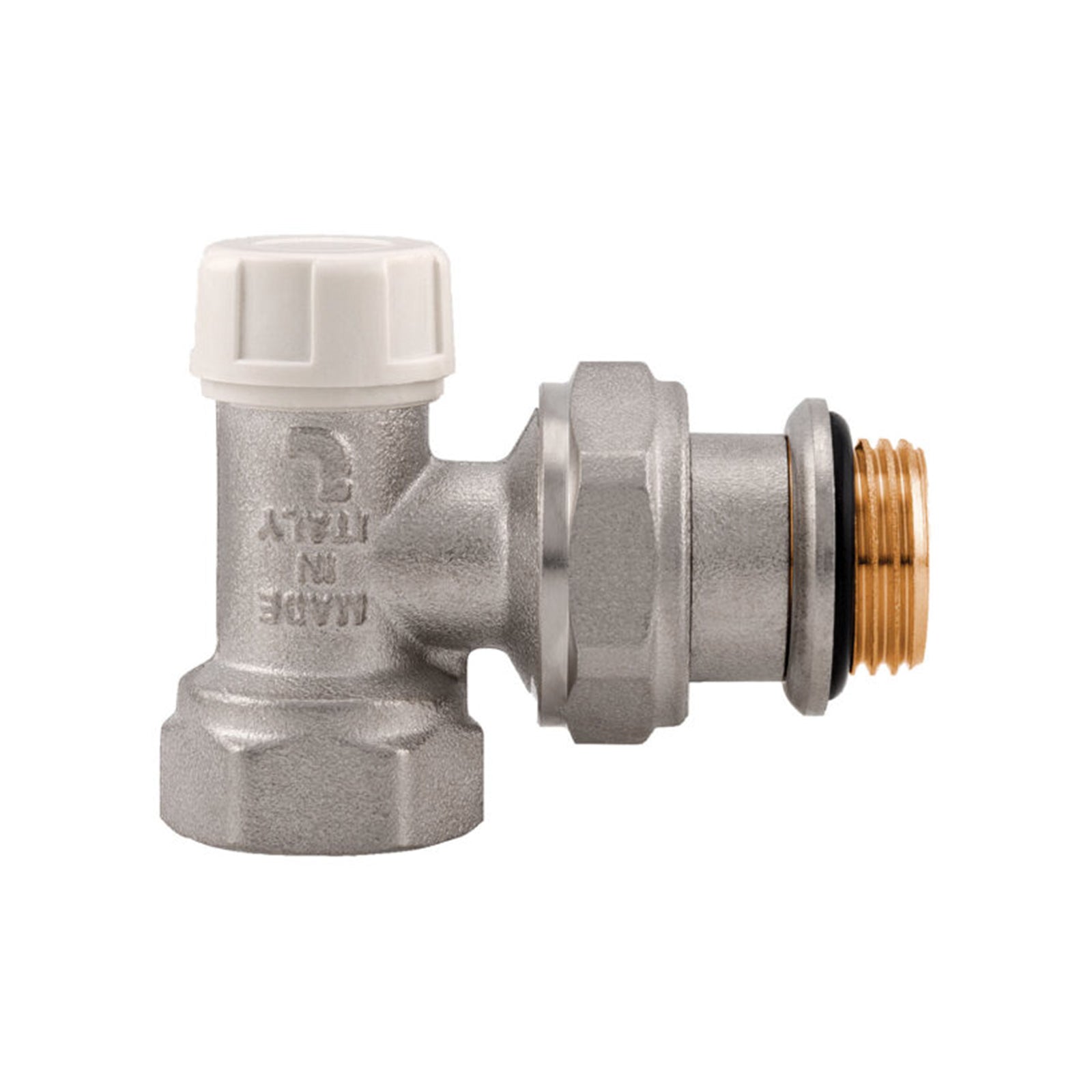 Detentore ad angolo per radiatori per tubi irrigazione da 3/8'