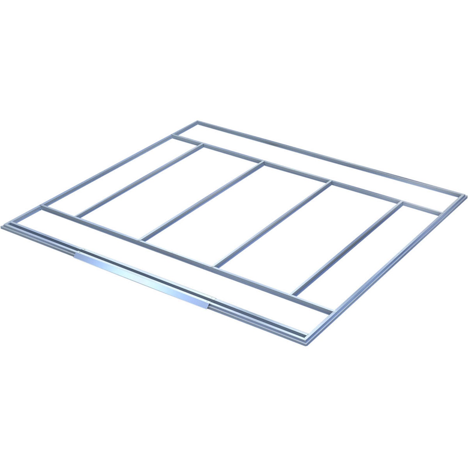 Kit fondazioni per casetta in lamiera, pavimento deposito da esterno