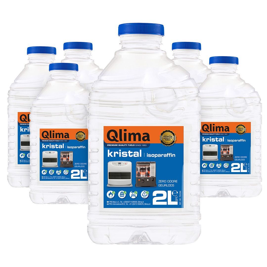 Combustibile liquido "Kristal" inodore universale per stufa a stoppino